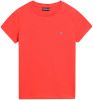 Napapijri ! Jongens Shirt Korte Mouw -- Rood Katoen online kopen
