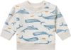 Noppies Babykleding Boys Sweater Motley All Over Print White 2 online kopen