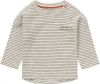 Noppies Babykleding Boys Tee Jellum Long Sleeve Stripe Wit online kopen