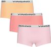 VINGINO Boxershorts Girls Boxer 3 Pack Lichtroze online kopen