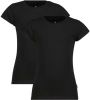 Vingino Zwarte T shirt Girls T shirt(2 pack ) online kopen
