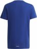 Adidas Performance sport T shirt blauw/wit/grijs online kopen