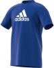 Adidas Performance sport T shirt kobaltblauw/wit online kopen