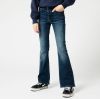America Today Junior flared jeans Emily donkerblauw online kopen
