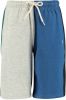 America Today Junior regular fit sweatshort Sevan Jr met zijstreep grijs melange/blauw online kopen