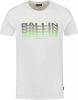 Ballin Amsterdam ! Jongens Shirt Korte Mouw -- Wit Katoen/elasthan online kopen