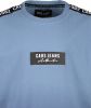 Cars dip dye T shirt Gustaf met contrastbies blauw/donkerblauw online kopen