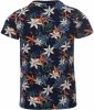 Common Heroes Navy t shirt hawaii flower voor jongens in de kleur online kopen