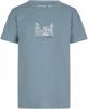 Daily7 ! Jongens Shirt Korte Mouw -- Blauw Katoen/elasthan online kopen