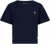 Daily7 ! Meisjes Shirt Korte Mouw -- Donkerblauw Katoen/elasthan online kopen