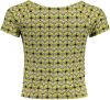 Frankie & Liberty ! Meisjes Shirt Korte Mouw -- All Over Print Polyester/elasthan online kopen