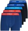 JACK & JONES JUNIOR boxershort set van 5 donkerblauw/zwart online kopen