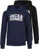 JACK & JONES JUNIOR hoodie set van 2 zwart/donkerblauw online kopen