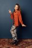 Looxs Revolution Oversized blouse grove rib voor meisjes in de kleur online kopen