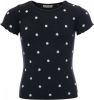 Looxs Revolution shirt rib jersey offwhite print voor meisjes in de kleur online kopen
