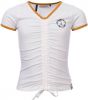 Looxs Revolution Wit t shirt met optrek koordje voor meisjes in de kleur online kopen