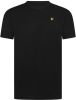 Lyle & Scott ! Jongens Shirt Korte Mouw Maat 134 Zwart Katoen online kopen