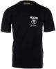 Moschino T shirt met logo , Zwart, Heren online kopen