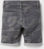 NAME IT KIDS regular fit jeans bermuda NKMTHEO met camouflageprint grijs online kopen