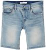 NAME IT KIDS jeans short Theo met biologisch katoen light denim online kopen