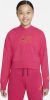 Nike Air Korte hoodie van sweatstof voor meisjes Roze online kopen