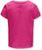 Only ! Meisjes Shirt Korte Mouw -- Roze Katoen online kopen