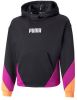 Puma sporthoodie zwart/roze/oranje online kopen