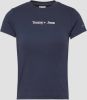TOMMY JEANS Shirt met korte mouwen TJW BABY SERIF LINEAR SS met logo opschrift voor online kopen