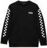 Vans Sweatshirt kid by exposition check crew boys vn0a3hwcblk online kopen