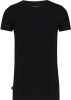 Vingino ! Jongens Shirt Korte Mouw Maat 104 Zwart Katoen/elasthan online kopen