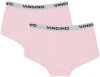 Vingino ! Meisjes 2-pack Hipster Maat 152 Roze Katoen/elasthan online kopen