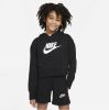 Nike Sportswear Hoodie Club Big Kids'(Girls')French Terry Cropped Hoodie online kopen