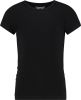 Vingino ! Meisjes Shirt Korte Mouw Maat 104 Zwart Katoen/elasthan online kopen
