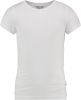 Vingino ! Meisjes Shirt Korte Mouw Maat 116 Wit Katoen/elasthan online kopen
