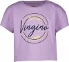 Vingino T shirt Hidra met logo zachtpaars online kopen