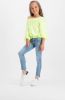 Vingino! Meisjes Shirt Lange Mouw Maat 110 Lime Groen Katoen online kopen