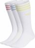 Adidas Originals Adicolor sokken set van 3 wit/geel/lichtroze/lichtblauw online kopen