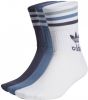 Adidas Originals Adicolor sokken wit/lichtblauw/donkerblauw(set van 3 ) online kopen
