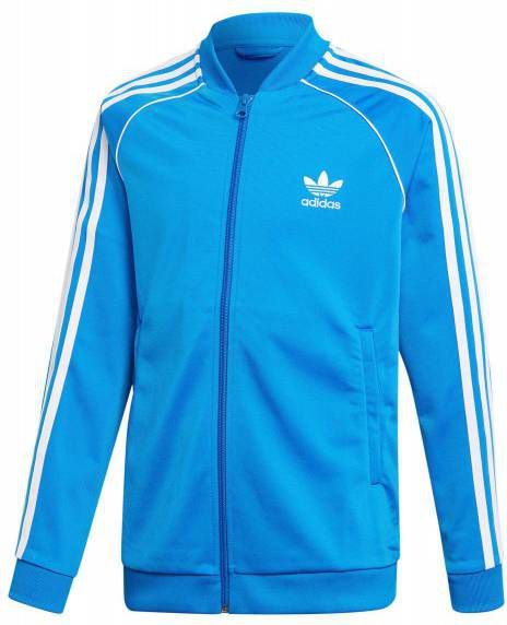 Adidas Originals Superstar Track Top Junior Blauw Kind -  Kinderkledingplein.nl