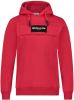 Ballin unisex hoodie met logo rood online kopen
