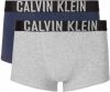 CALVIN KLEIN UNDERWEAR boxershort set van 2 grijs/donkerblauw online kopen