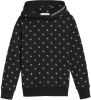 Calvin klein JEANS hoodie met all over print zwart/wit online kopen
