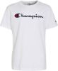 Champion T shirts Crewneck T Shirt Wit online kopen