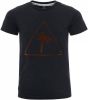 Common Heroes Antraciet t shirt flock print voor jongens in de kleur online kopen