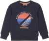 DJ Dutchjeans ! Jongens Sweater -- Donkerblauw Katoen/elasthan online kopen