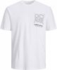 Jack & Jones jongens shirt 12210610 JCOLEUR wit online kopen