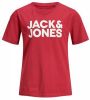 Jack & jones ! Jongens Shirt Korte Mouw Maat 128 Rood Katoen online kopen