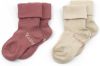 KipKep bio katoen blijf sokken 0 12 maanden set van 2 Dusty Clay online kopen