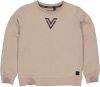 LEVV Boys sweater Thor met printopdruk lichtbruin online kopen