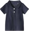 NAME IT BABY newborn baby polo NBMFLEMMING donkerblauw online kopen